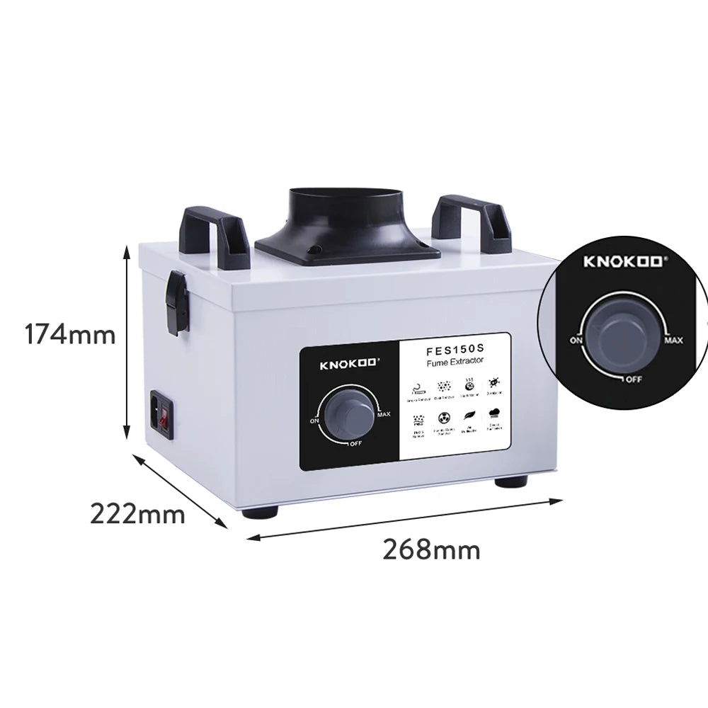 KNOKOO FES150S Desktop Fume Extractor
