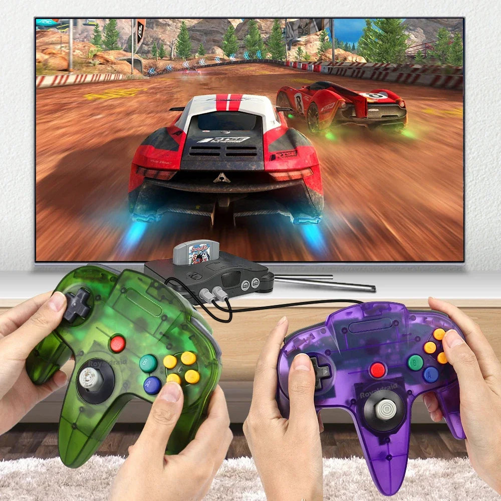 Nintendo 64 Transparent Controllers (8 colors)