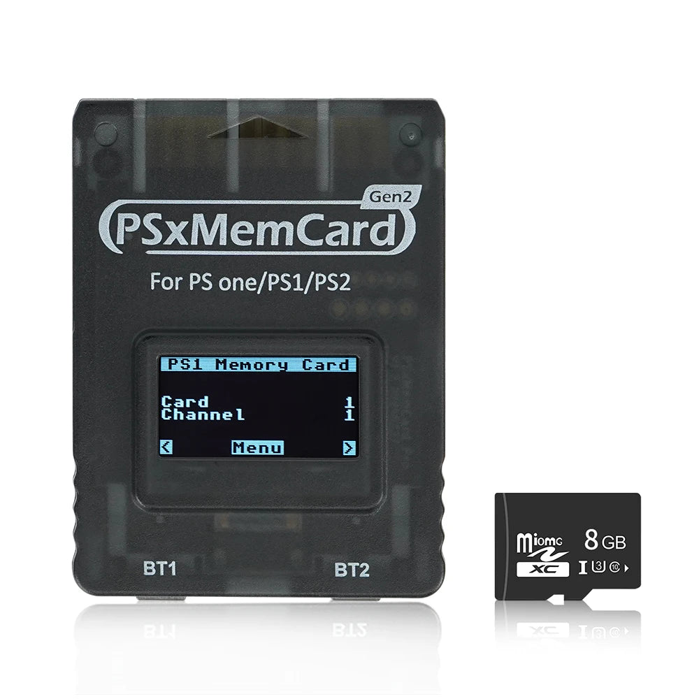 Bitfunx PSxMemCard Gen2 Sd2psXtd for PS2 and PS1