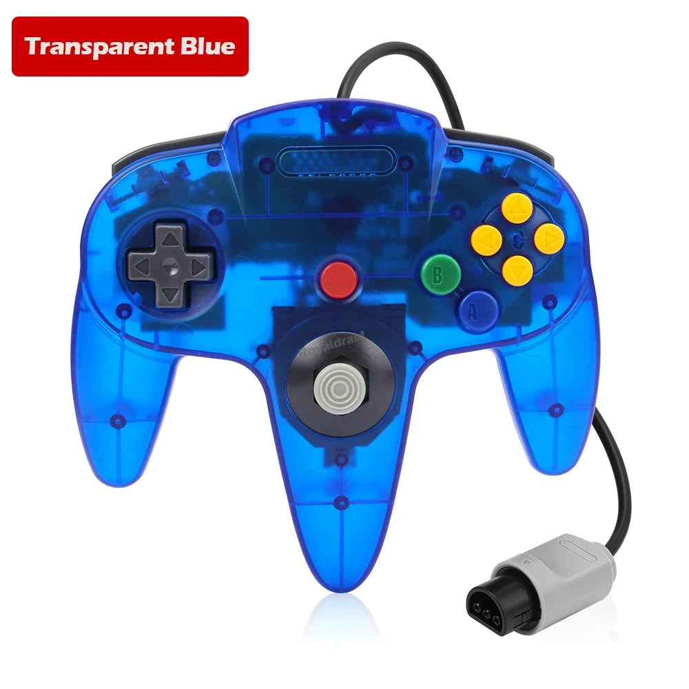 Nintendo 64 Transparent Controllers (8 colors)