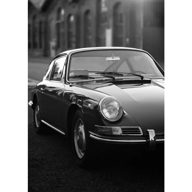 Luxury Black & White Car Wall Art – Modern Canvas Print