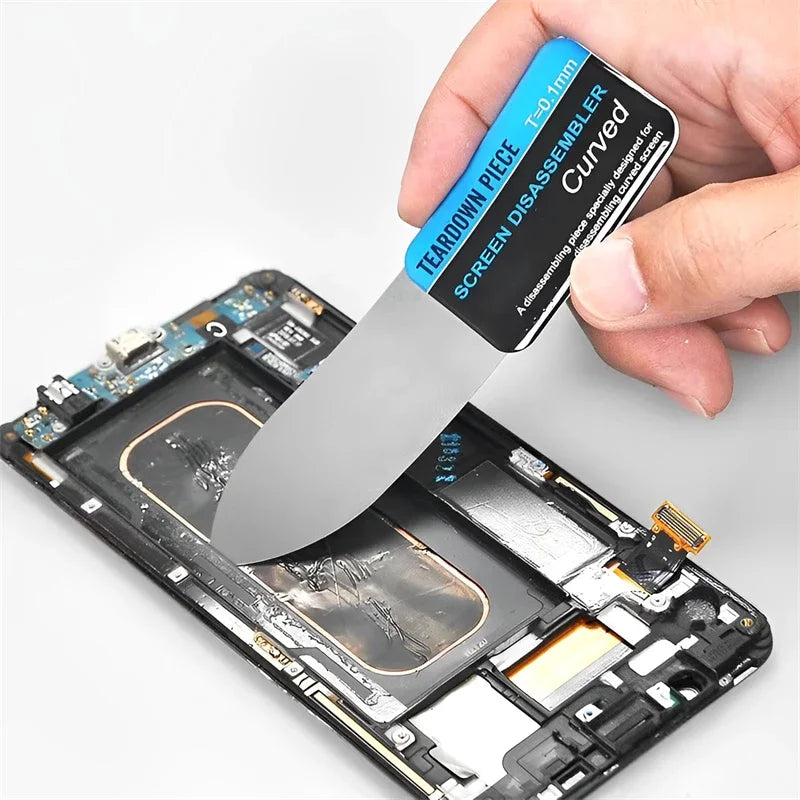 Ultra Thin Metal Pry Tool – LCD Screen Opening Card for Phone & Electronics Repair
