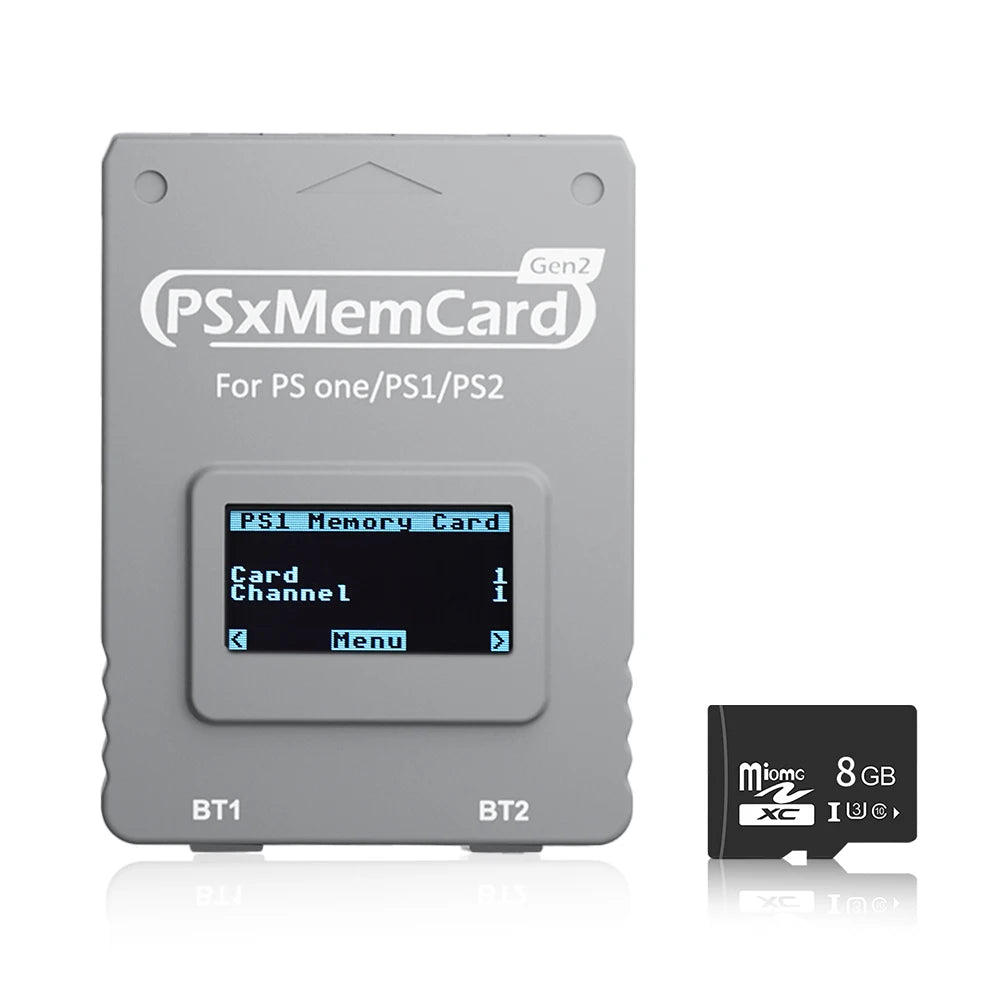 Bitfunx PSxMemCard Gen2 Sd2psXtd for PS2 and PS1