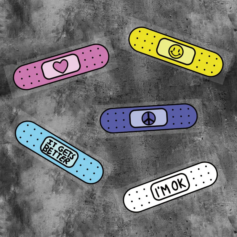 Band-Aid Style Car Decal Sticker
