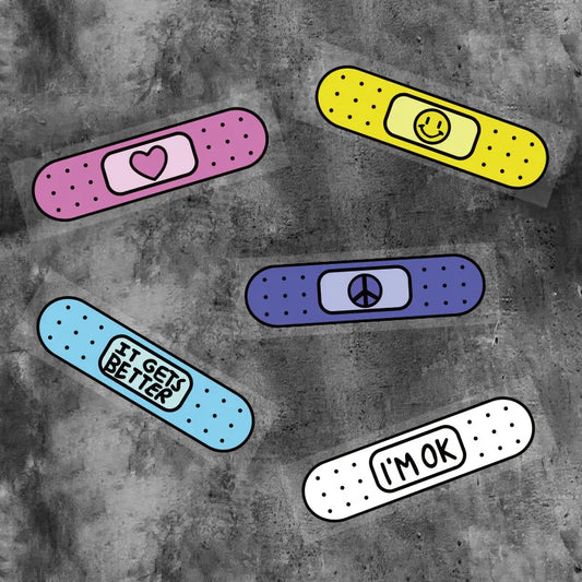 Band-Aid Style Car Decal Sticker