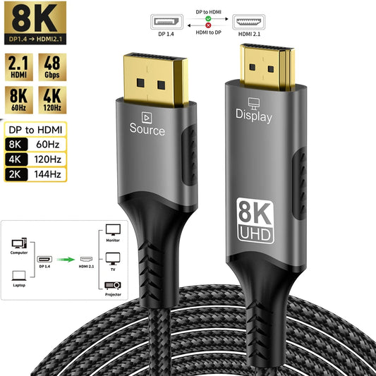 Premium 4K/ 8K DisplayPort to HDMI