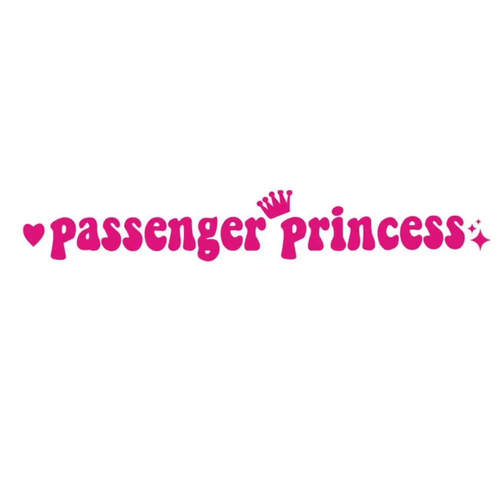 Passenger Princess Car Sticker