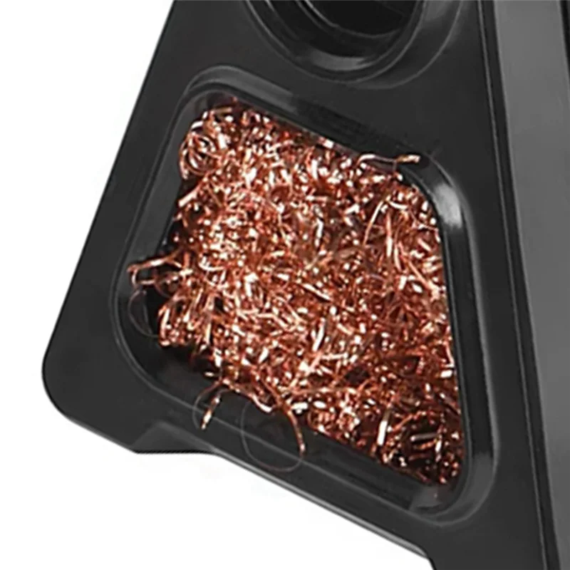 A95G Electric Soldering Iron Stand Holder With Welding Cleaning Copper Ball High-Temperature Safety