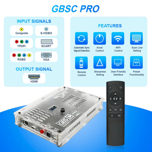 RetroScaler GBSC Pro GBS Control Scart