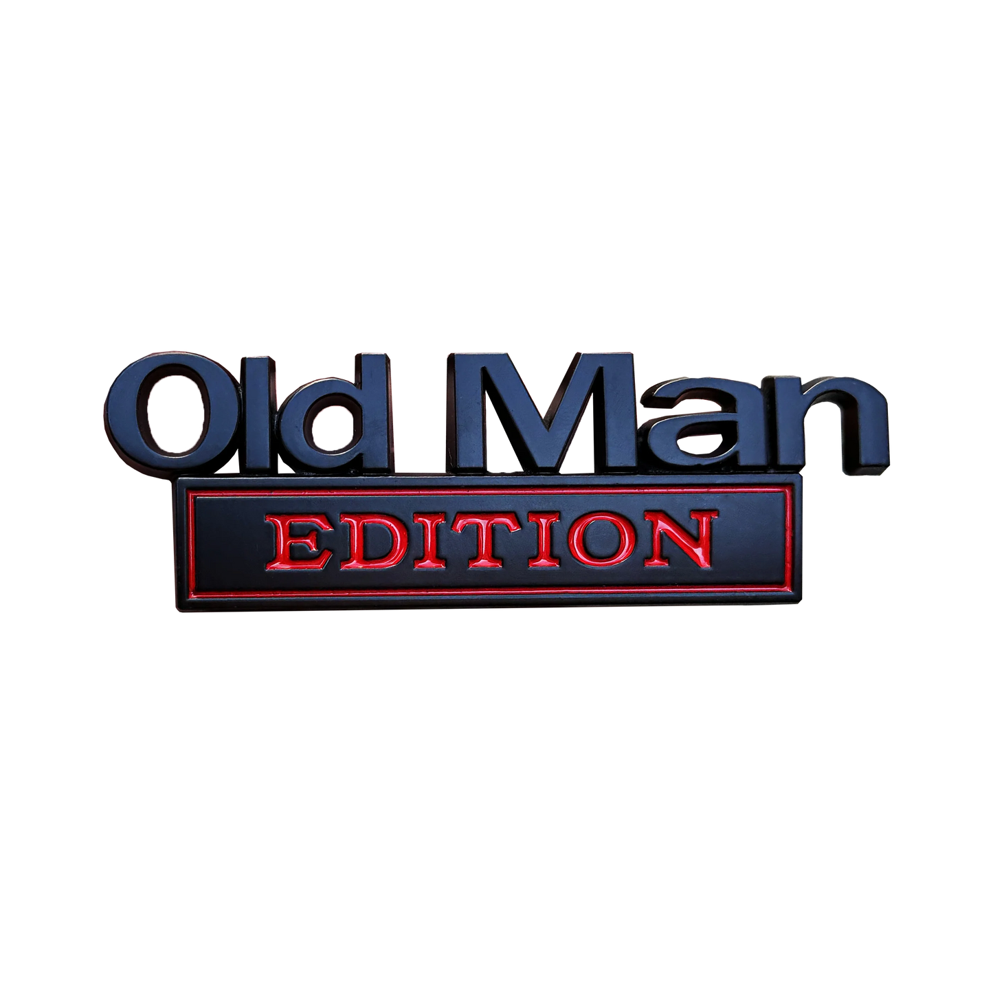 Car 3D Metal Chrome Sticker Emblem – OLD MAN EDITION Badge