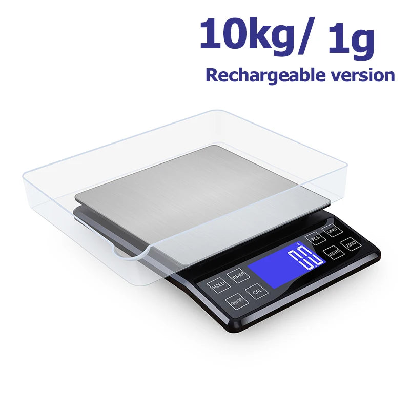 High Precision Digital Kitchen Scale – 3kg/5kg/10kg