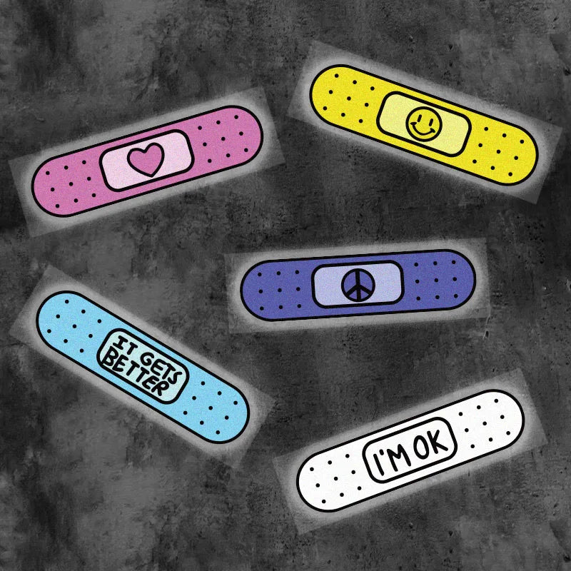 Band-Aid Style Car Decal Sticker