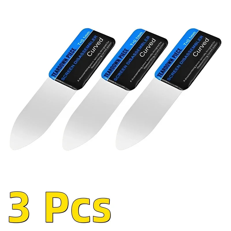 Ultra Thin Metal Pry Tool – LCD Screen Opening Card for Phone & Electronics Repair