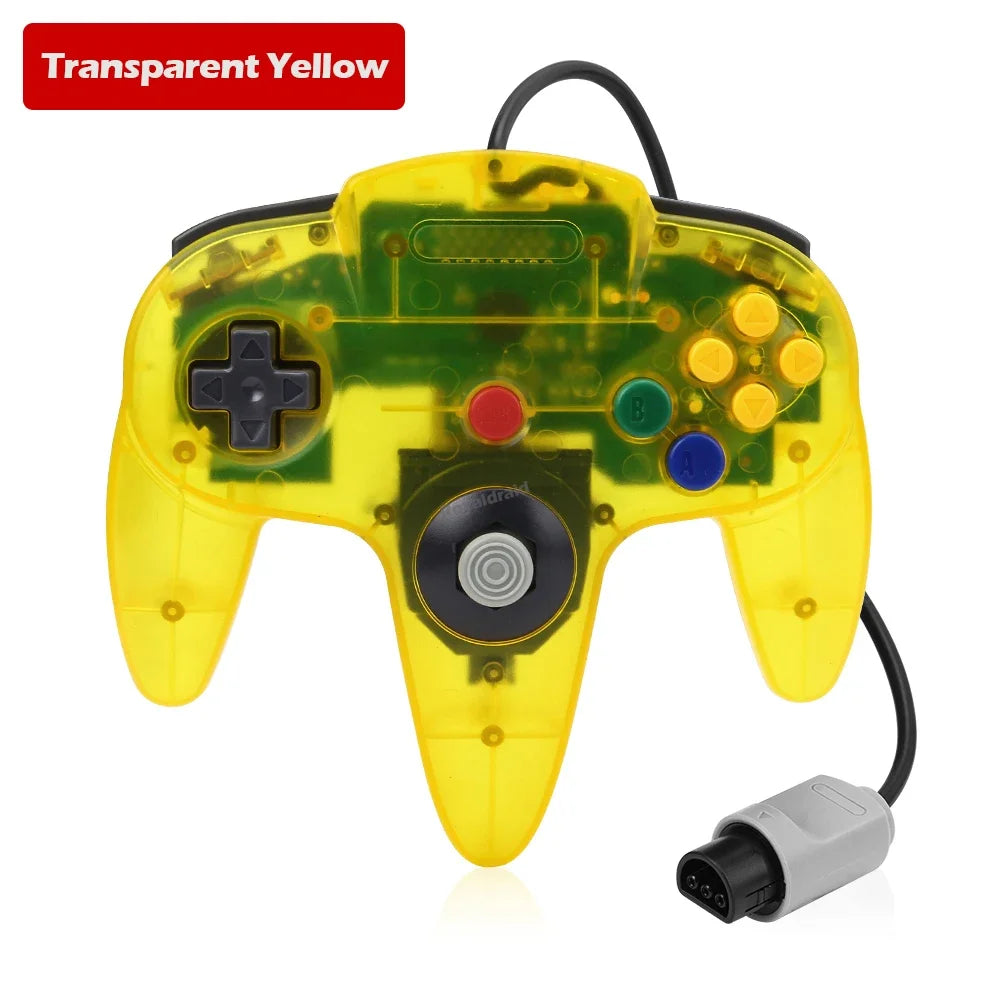 Nintendo 64 Transparent Controllers (8 colors)