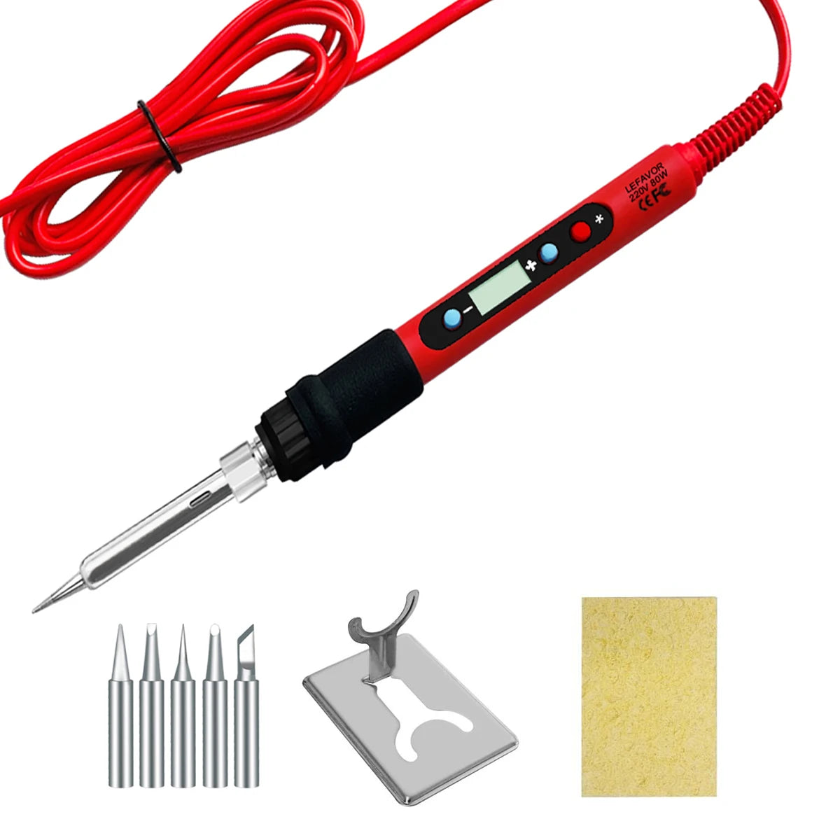 120W LCD Digital Soldering Iron Kit