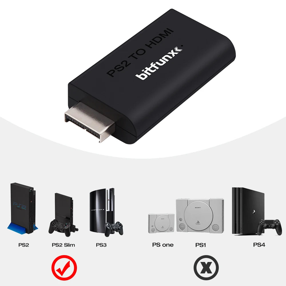 BitFunx Playstation 2 HDMI Adapter