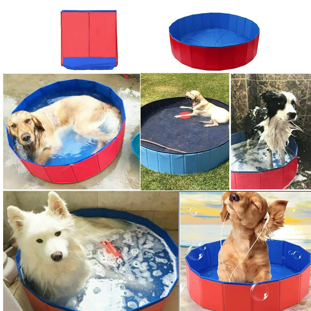 Portable Pet Pool With Drain valve