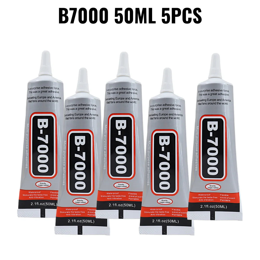B-7000 Clear Contact Adhesive – Universal Repair Glue (15ML / 25ML / 50ML / 110ML)