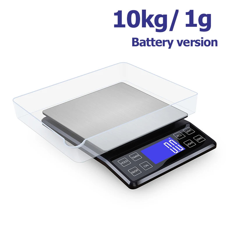 High Precision Digital Kitchen Scale – 3kg/5kg/10kg