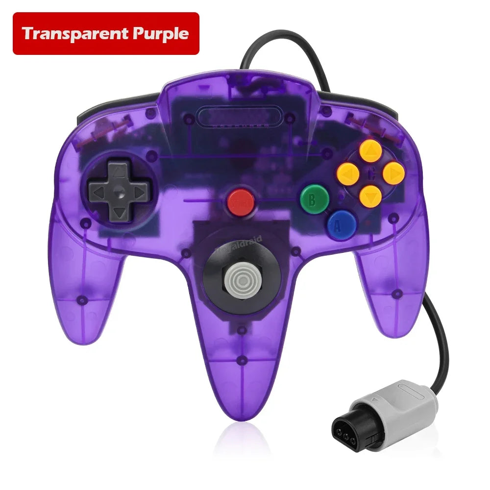 Nintendo 64 Transparent Controllers (8 colors)
