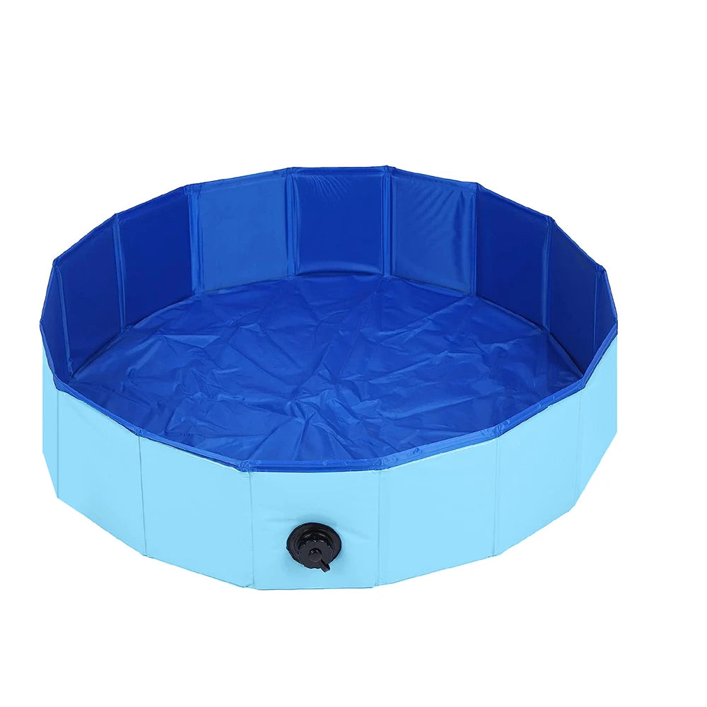 Portable Pet Pool With Drain valve
