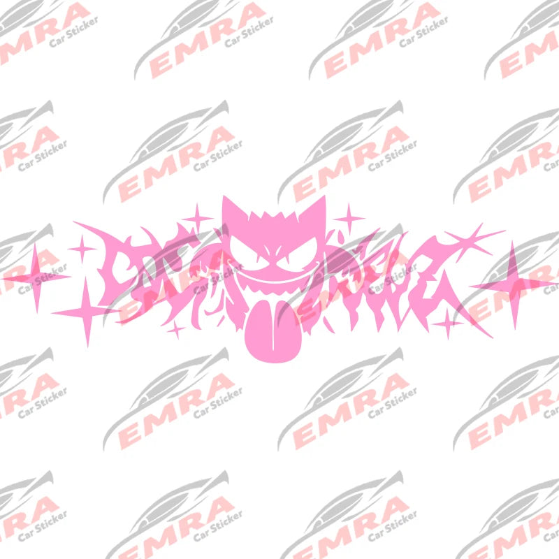 JDM Drift Stance Anime Vinyl Decal Car Sticker