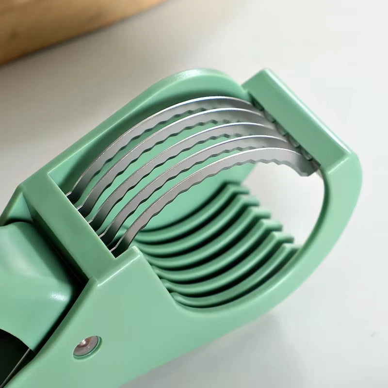 HooFun Stainless Steel Vegetable and Fruit Slicer – Multifunctional Kitchen Tool