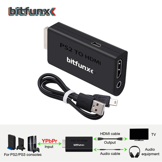 BitFunx Playstation 2 HDMI Adapter