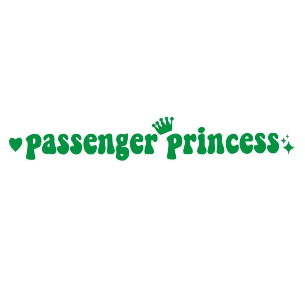Passenger Princess Car Sticker