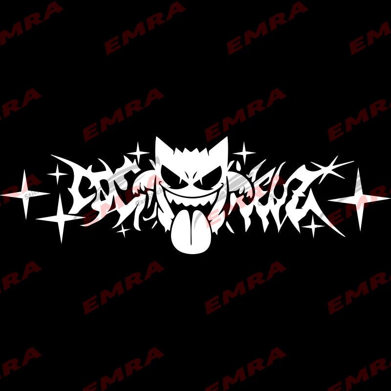 JDM Drift Stance Anime Vinyl Decal Car Sticker