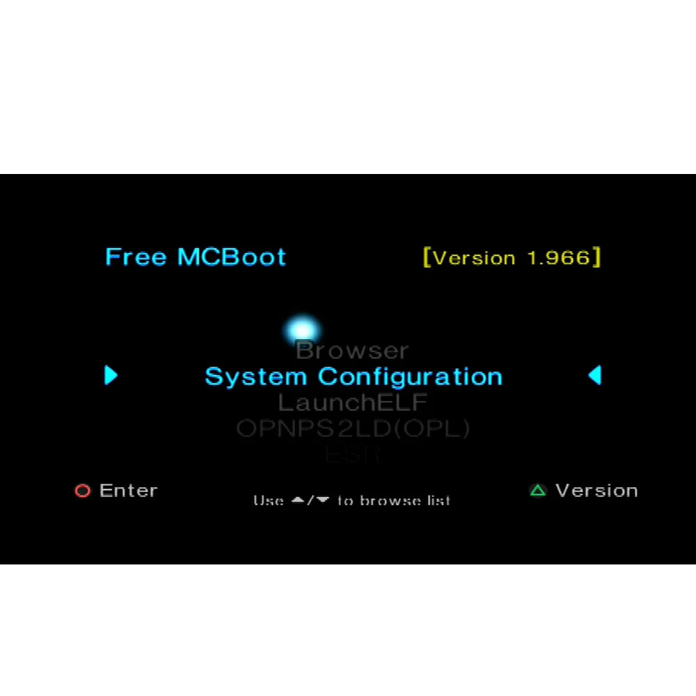 Bitfunx Free McBoot V1.966 PS2 FMCB 8MB/16MB/32MB/64MB Memory Card for Playstation 2