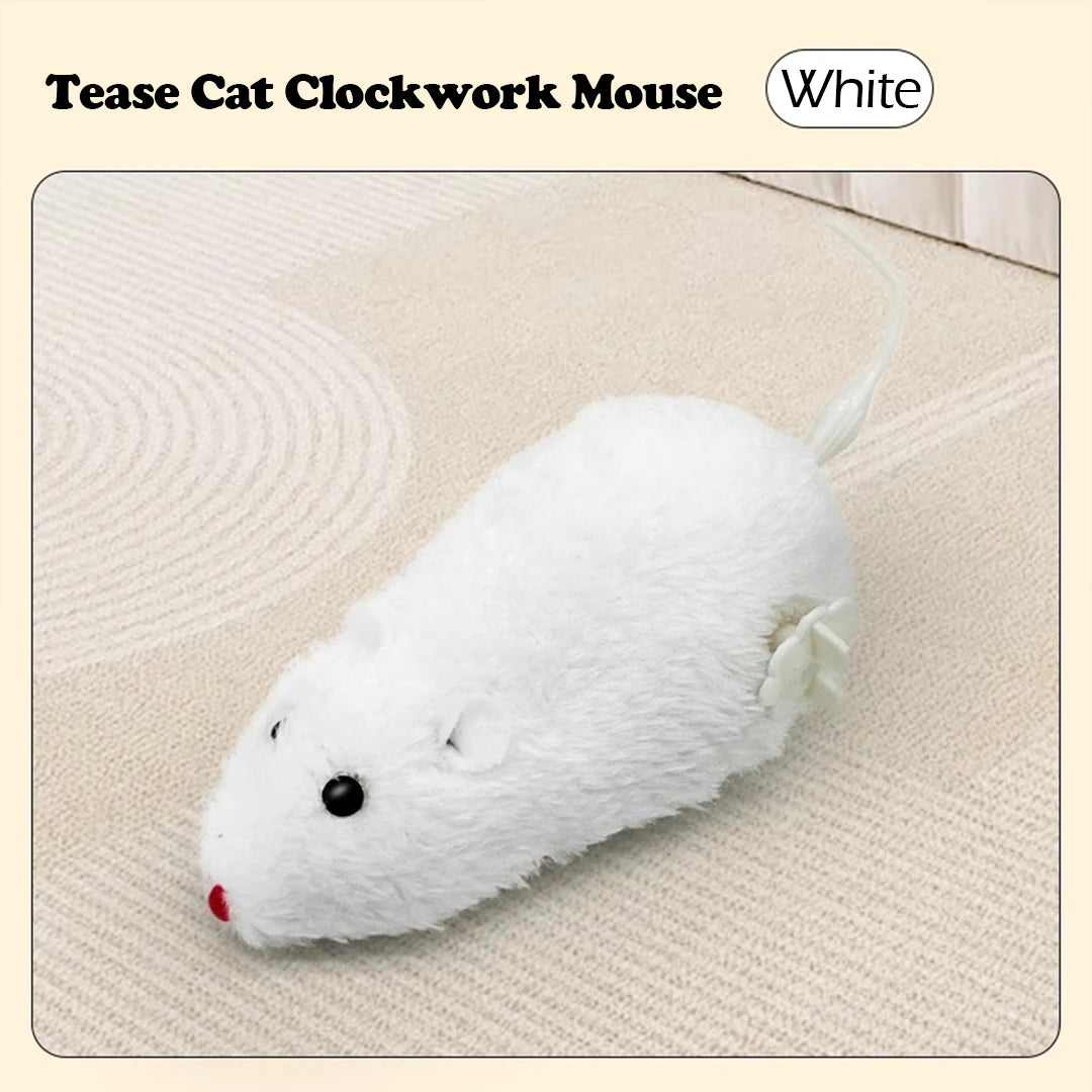 Wind-Up Mouse Toy for Cats