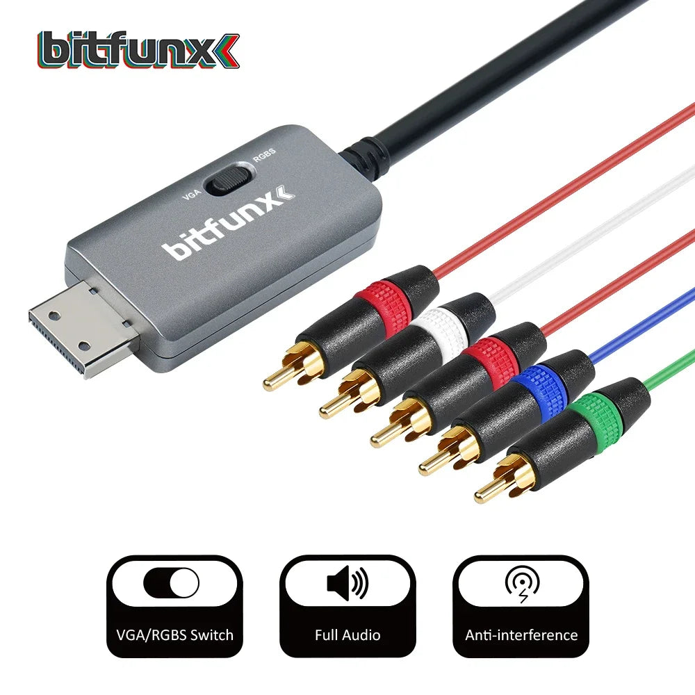 Bitfunx RGBS VGA to Component for SEGA DreamCast
