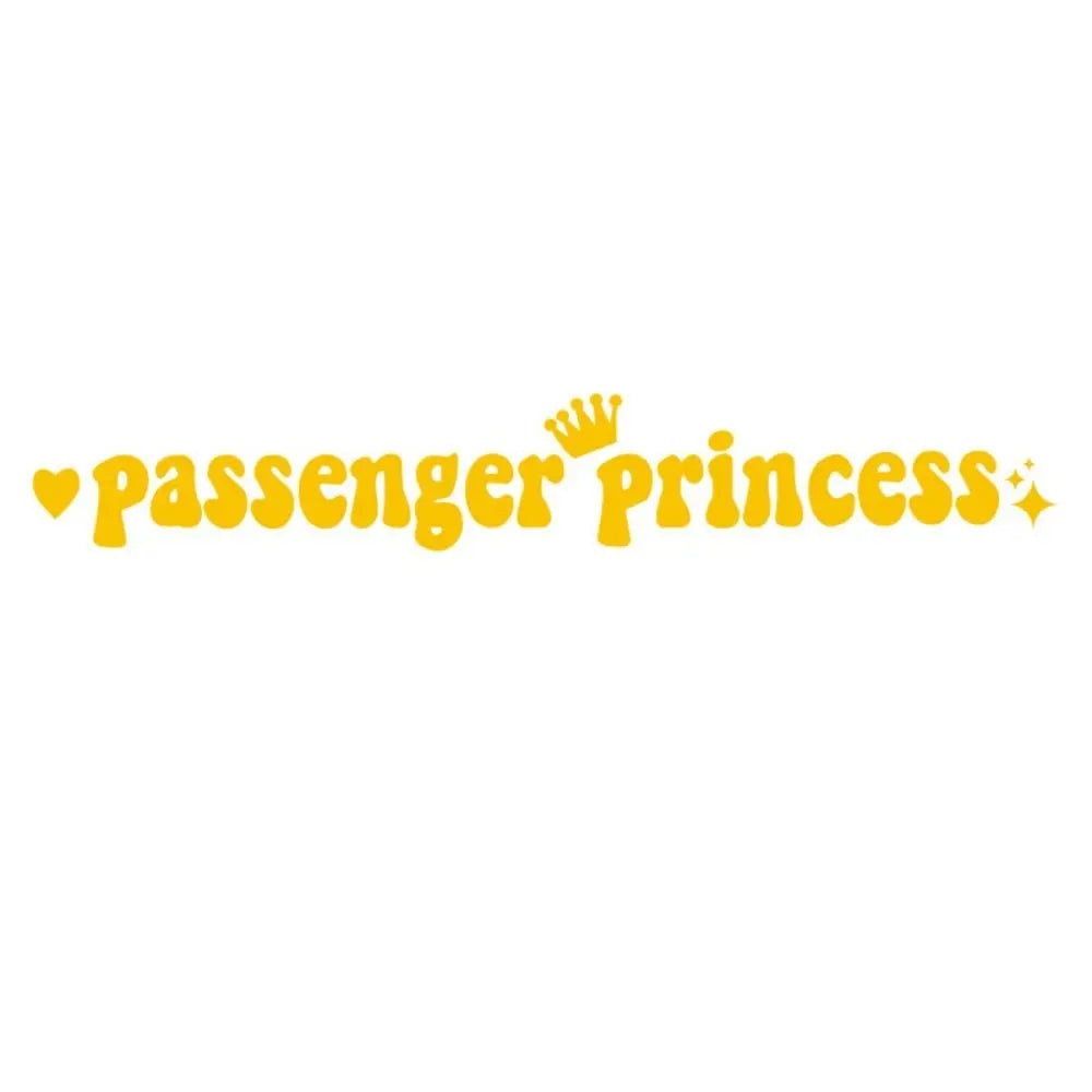 Passenger Princess Car Sticker