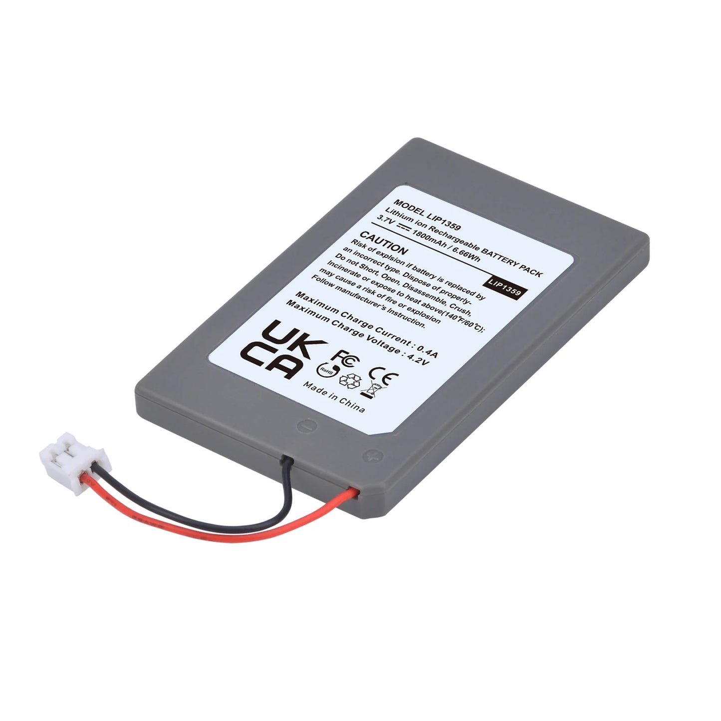 PS3 Controller Replacement Battery 1800mAh LIP1359