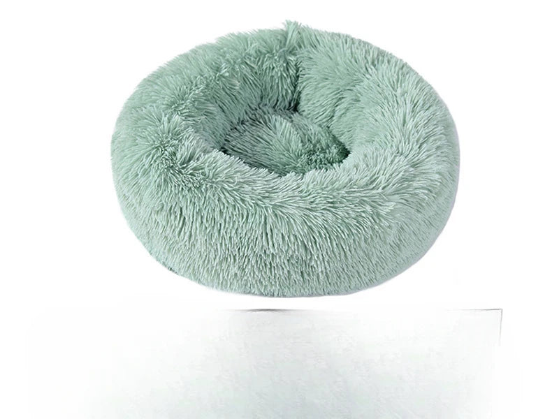 Plush Round Pet Bed