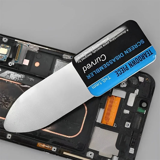 Ultra Thin Metal Pry Tool – LCD Screen Opening Card for Phone & Electronics Repair
