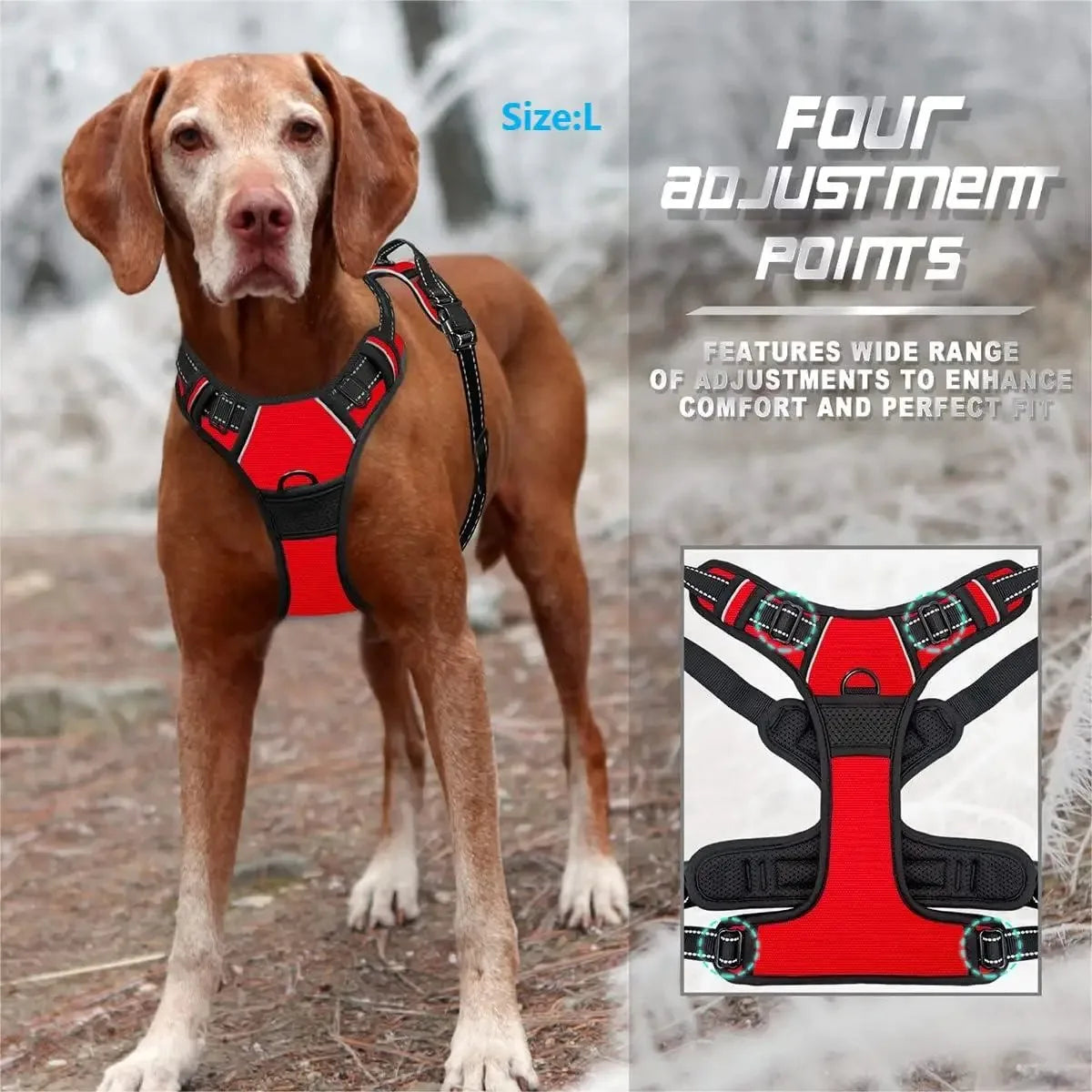 Conforable Dog Harness (8 Colors)