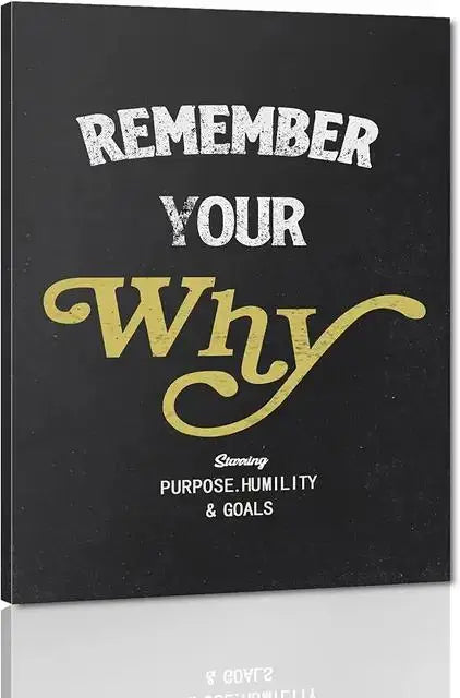 Inspirational Success Quotes Canvas – Motivational Wall Art for Office & Home