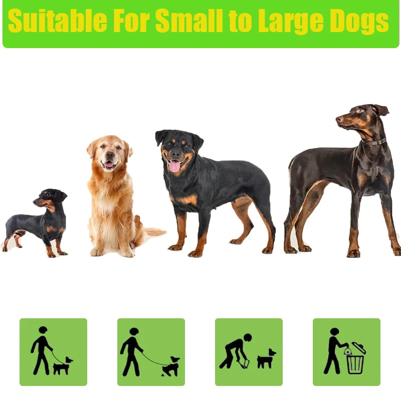 Biodegradable Lavender-Scented Dog Poop Bags + Dispenser