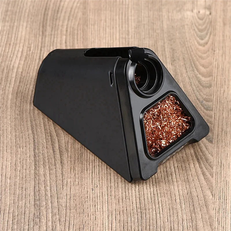 A95G Electric Soldering Iron Stand Holder With Welding Cleaning Copper Ball High-Temperature Safety