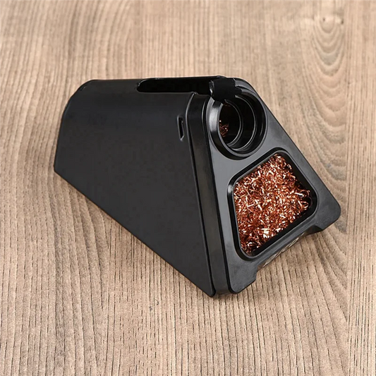A95G Electric Soldering Iron Stand Holder With Welding Cleaning Copper Ball High-Temperature Safety