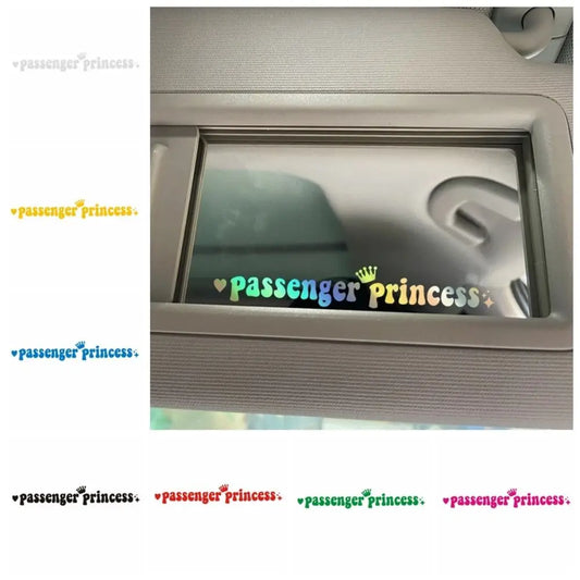 Passenger Princess Car Sticker