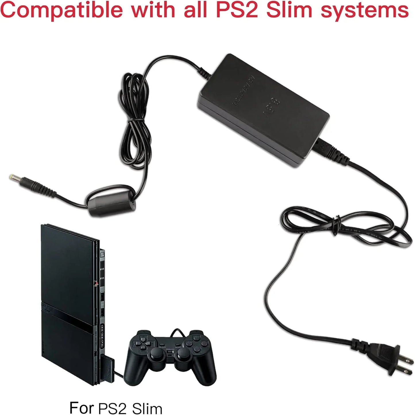 PS2 Slim Power Supply (Non-OEM)