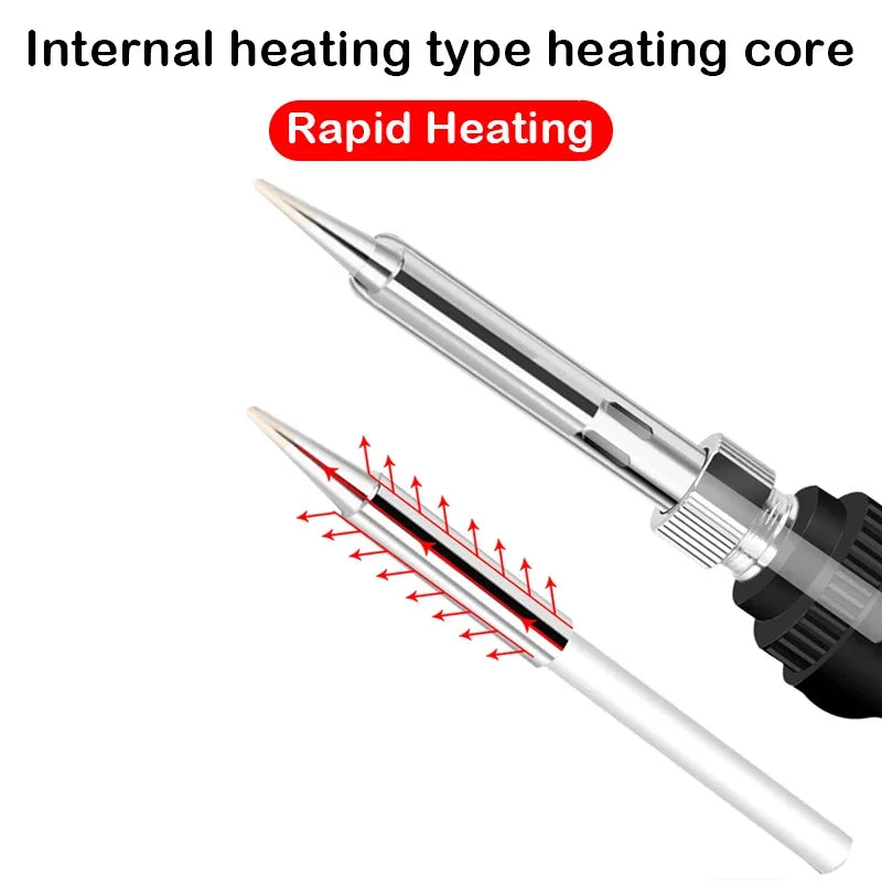 60W Adjustable Temperature Electric Soldering Iron