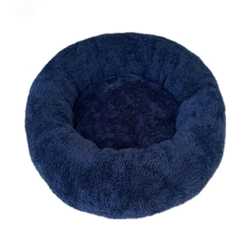 Plush Round Pet Bed