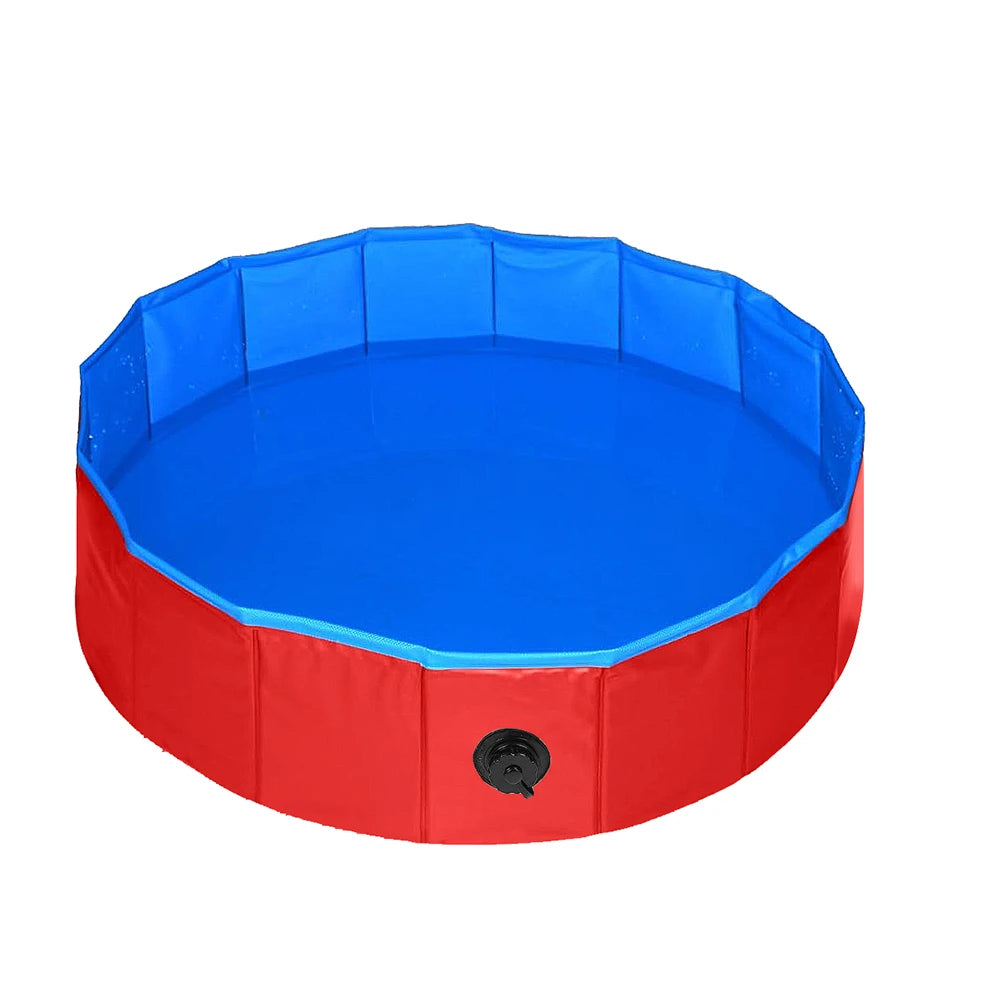 Portable Pet Pool With Drain valve