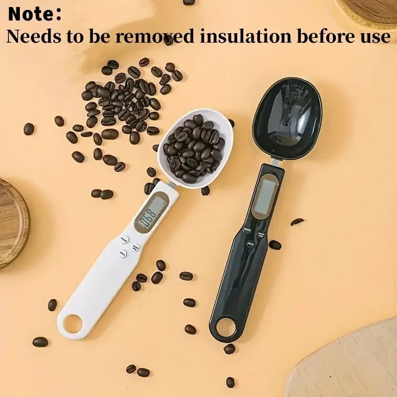 Mini Digital Spoon Scale – 0.1g to 500g LCD Kitchen Measuring Tool
